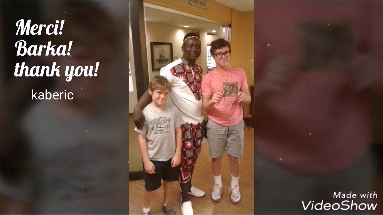 Barka, merci, thank you from kaberic