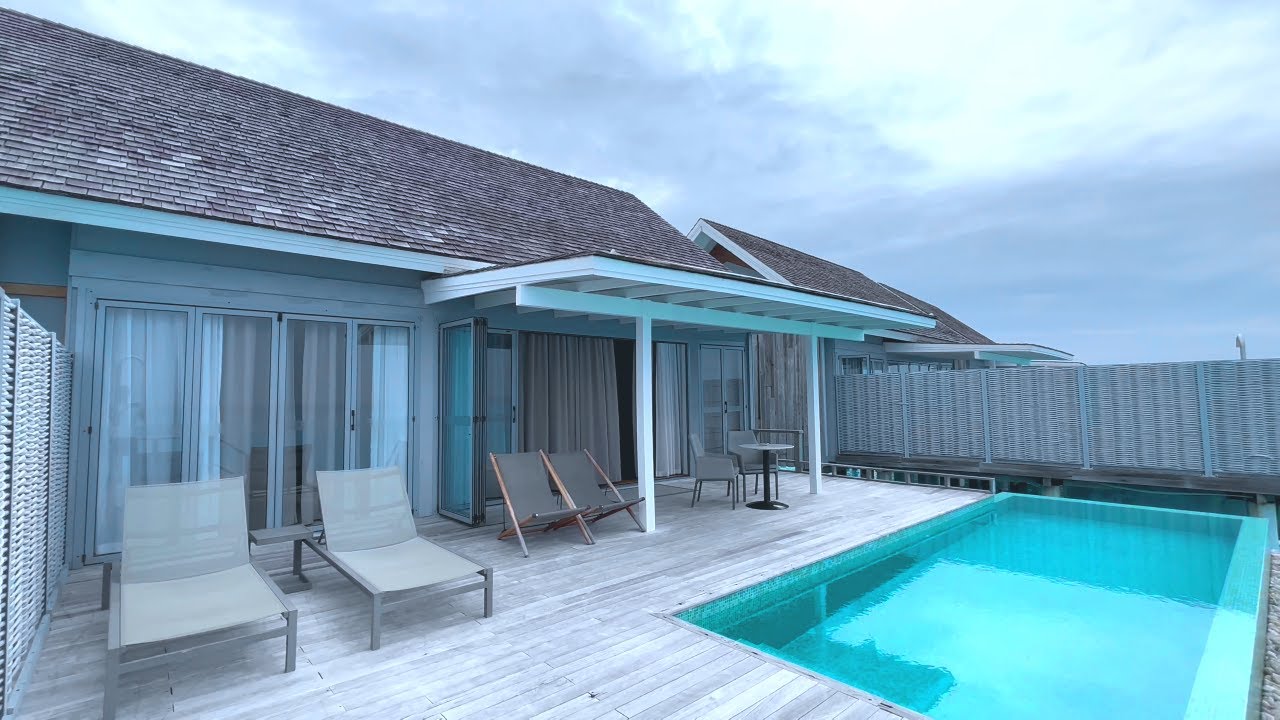 This Watervilla with Pool will blow your mind | Kuramathi Resorts | Maldives