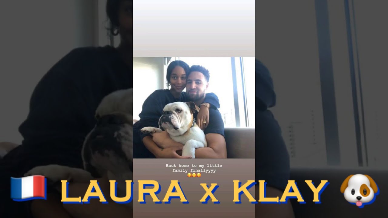 bts[9:16] Laura Harrier rejoins Klay (+Rocco) after attending Louis Vuitton fashion show in Paris
