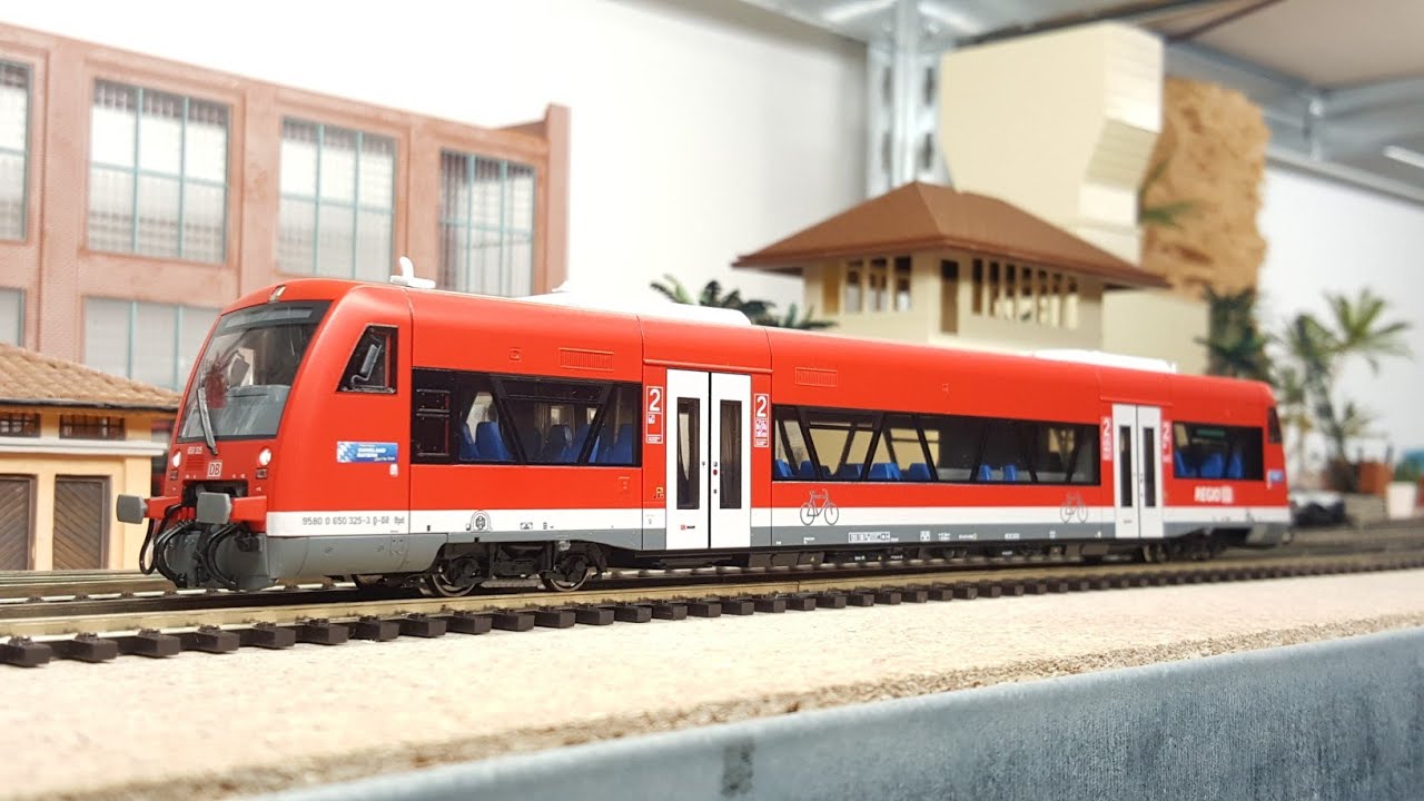 Lovely Roco BR 650 (Stadler Regio Shuttle) - commuter train
