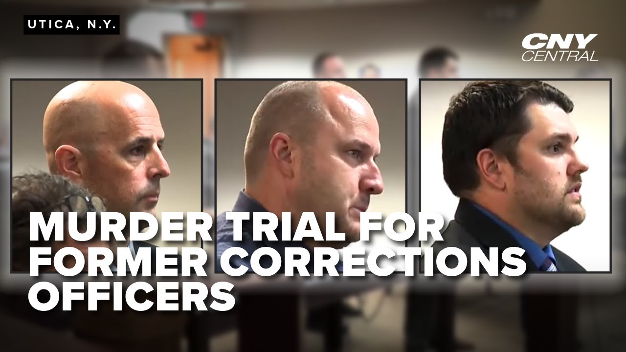 Three former Marcy Corrections Officers appear in court in connection with Robert Brook's murder