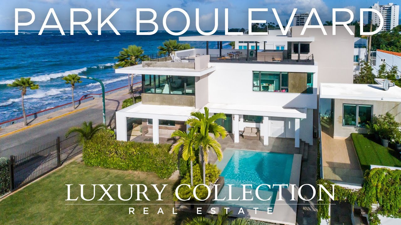 PARK BOULEVARD BEACHFRONT MODERN HOUSE FOR SALE LUXURY COLLECTION REAL ESTATE