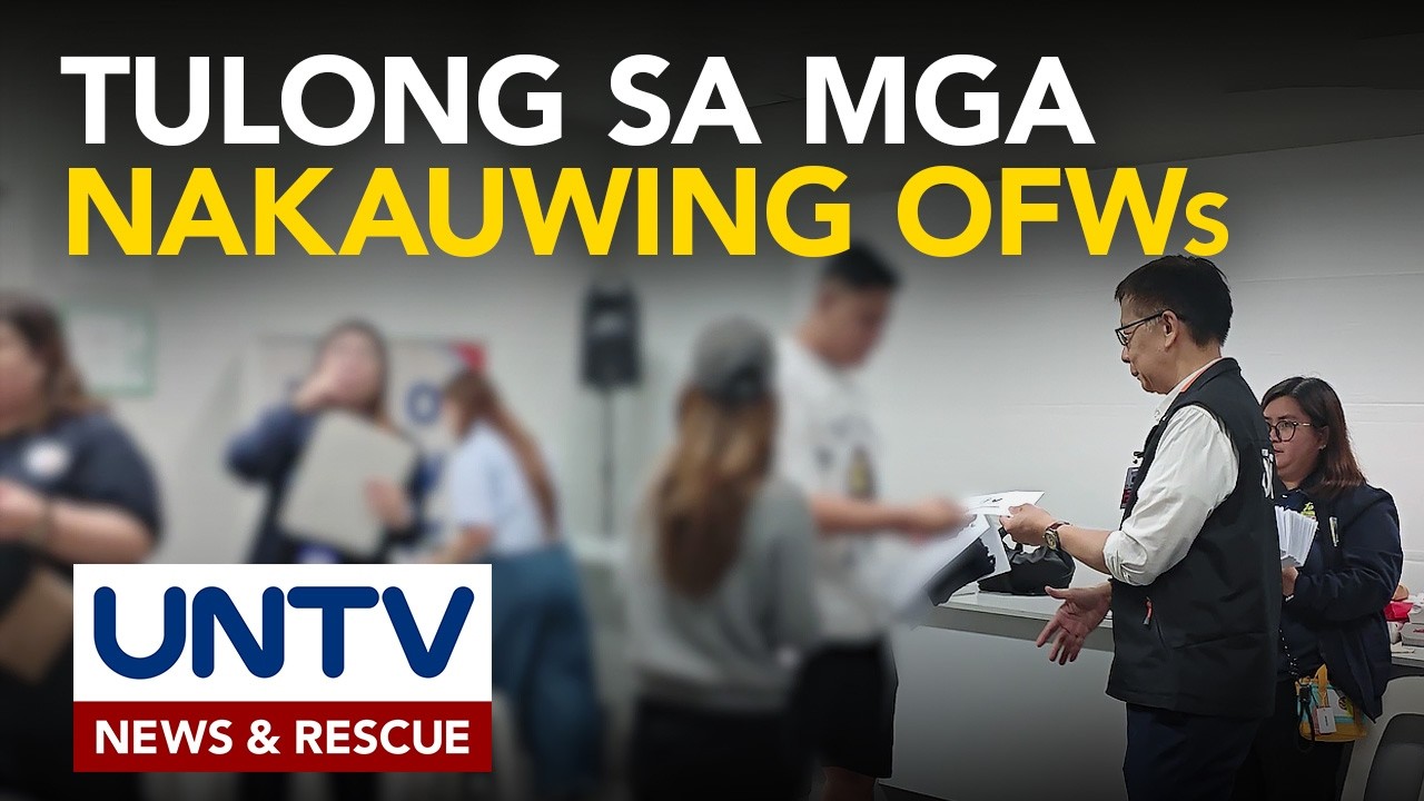 Pamahalaan, may accommodation at tulong para sa mga nakauwing OFW