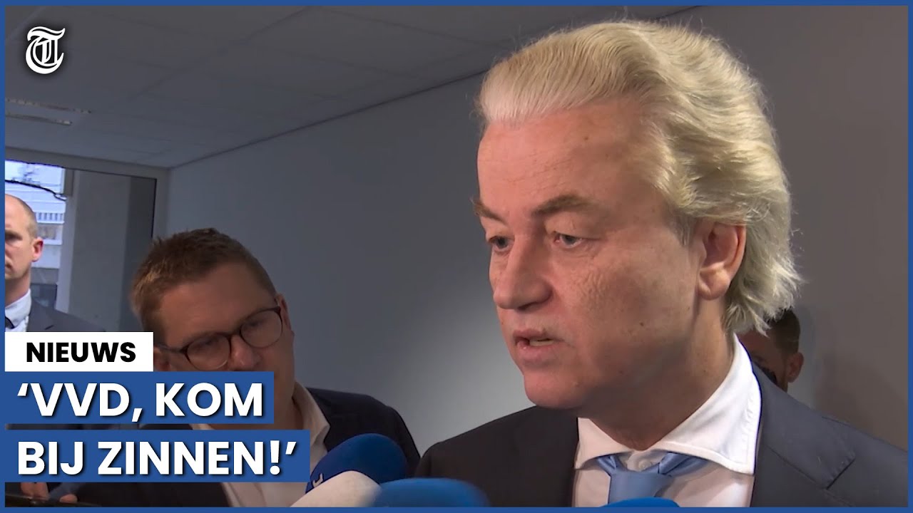 Wilders: 'Heel erg als mij dit niet lukt!'