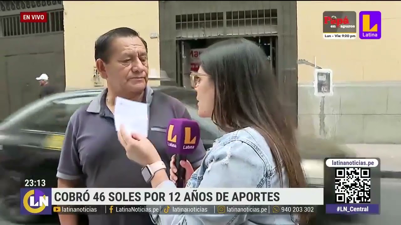 Pago a fonavistas: hombre cobró solo 48 soles pese a aportar durante 12 años