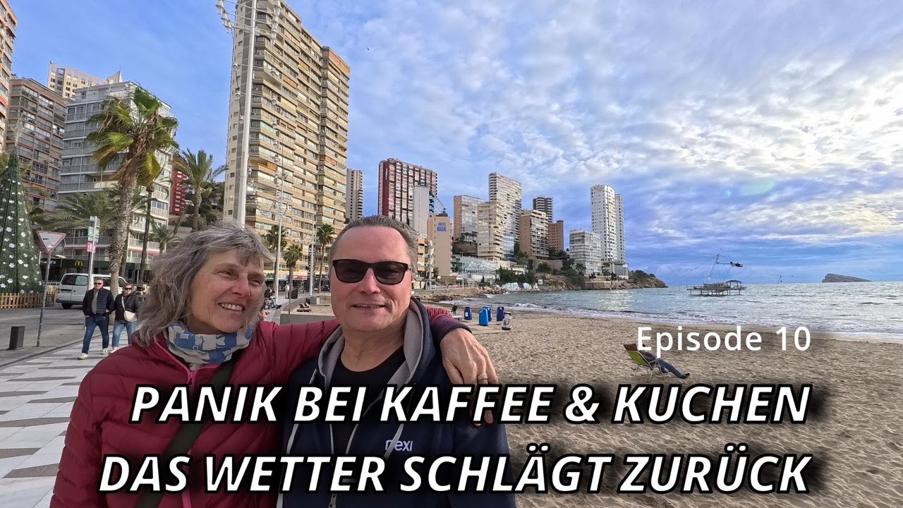 Kaffee, Kuchen & dann der Wetter-Schock!