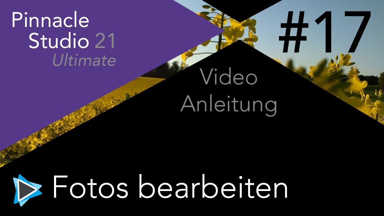 Fotobearbeitung in Pinnacle Studio 21 Video Tutorial Deutsch #17