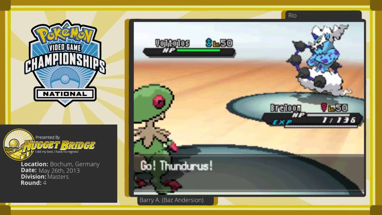 VGC '13 Germany Nationals: Barry A. (Baz Anderson) vs Rio