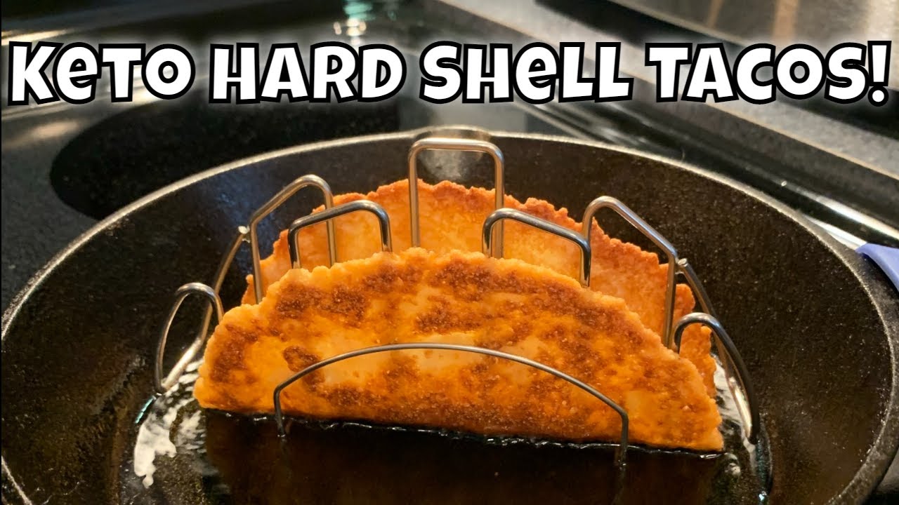 Crispy Keto Hard Shell Tacos & Chips (3 Ways to Cook!)