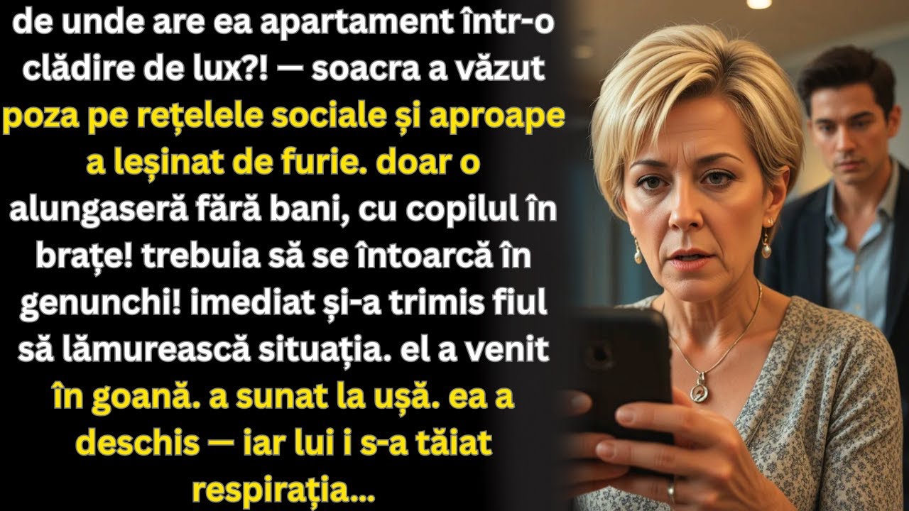 Soacra a alungat nora cu copilul  Dar nu știa ce secret urma să iasă la iveală