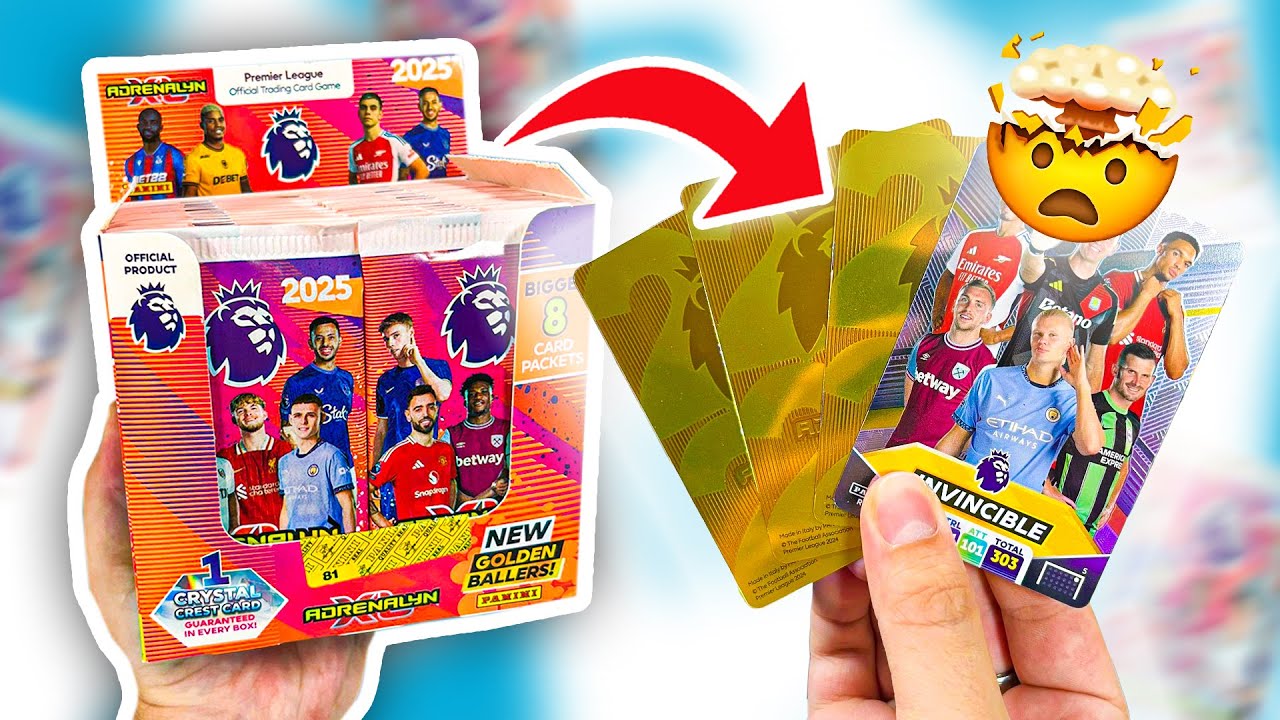 3 GOLDEN BALLERS and THE INVINCIBLE in ONE BOX!! (Adrenalyn XL 2025 Box Break!)