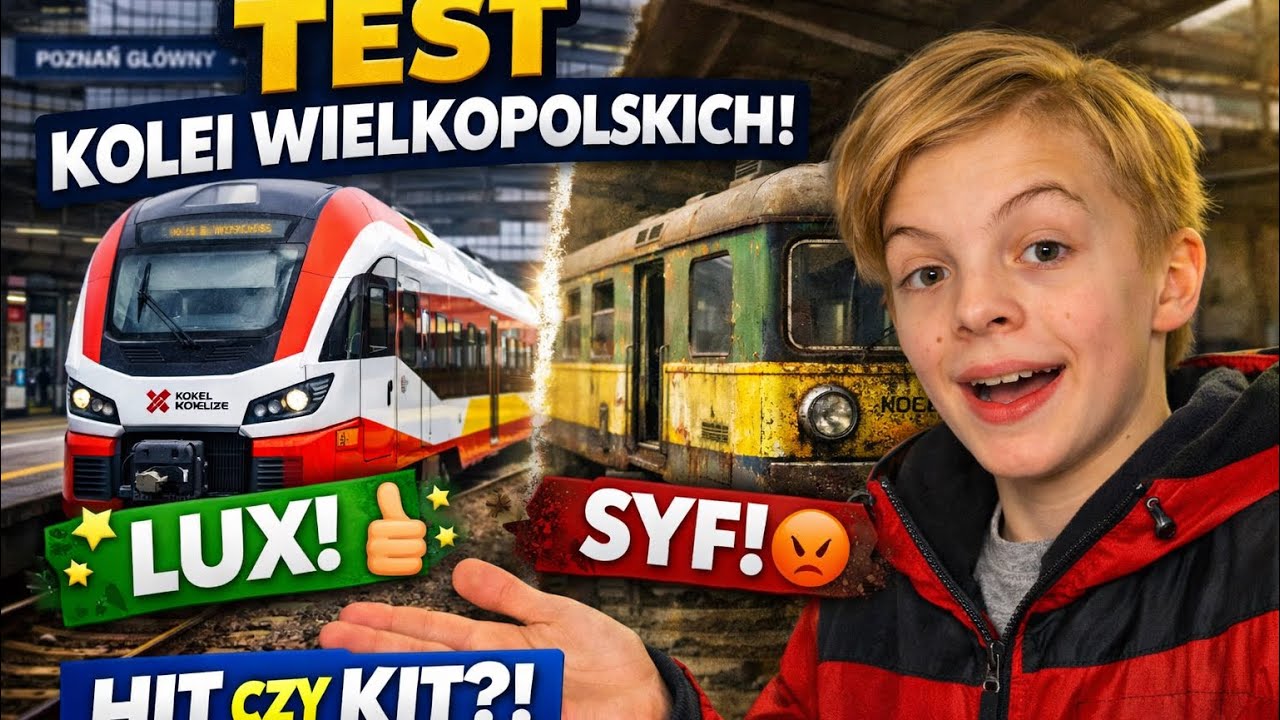 Test koleji  wielkopolskich