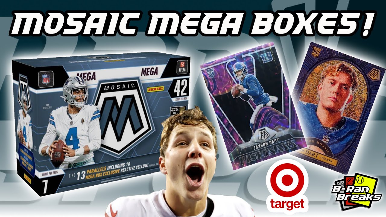 TARGET MOSAIC MEGA BOXES! 🤯 WHAT ARE THE ODDS? 2025 Mosaic Football! WATCH BEFORE YOU BUY THESE!