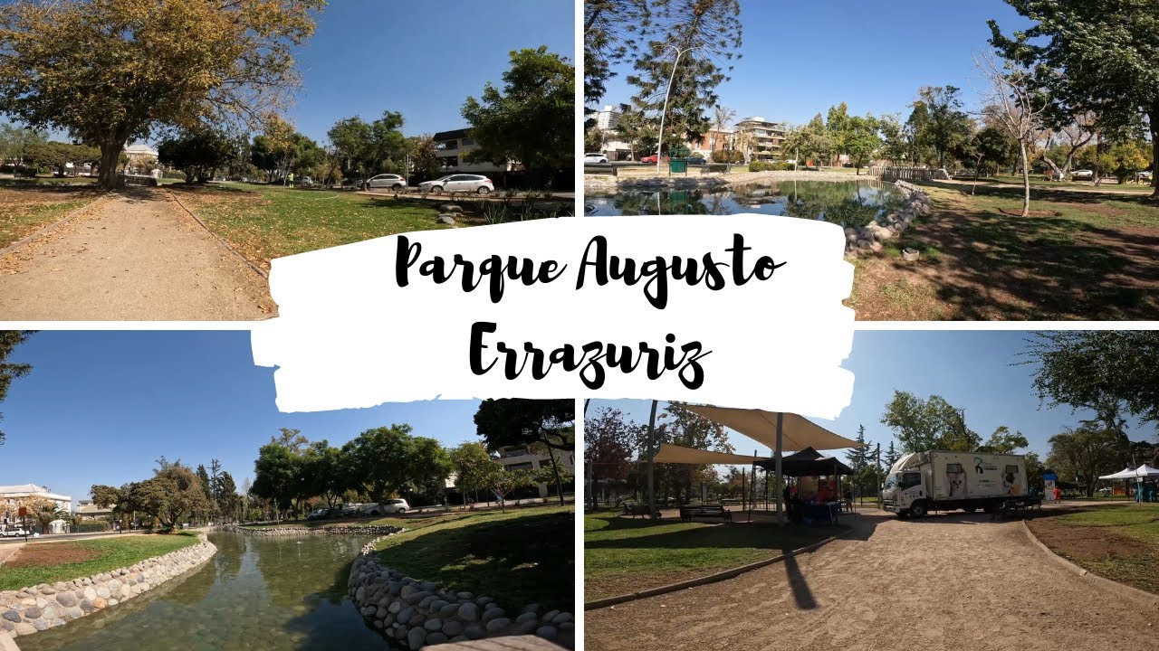 Augusto Errázuriz Park in Santiago, Chile. Parque Augusto Errázuriz