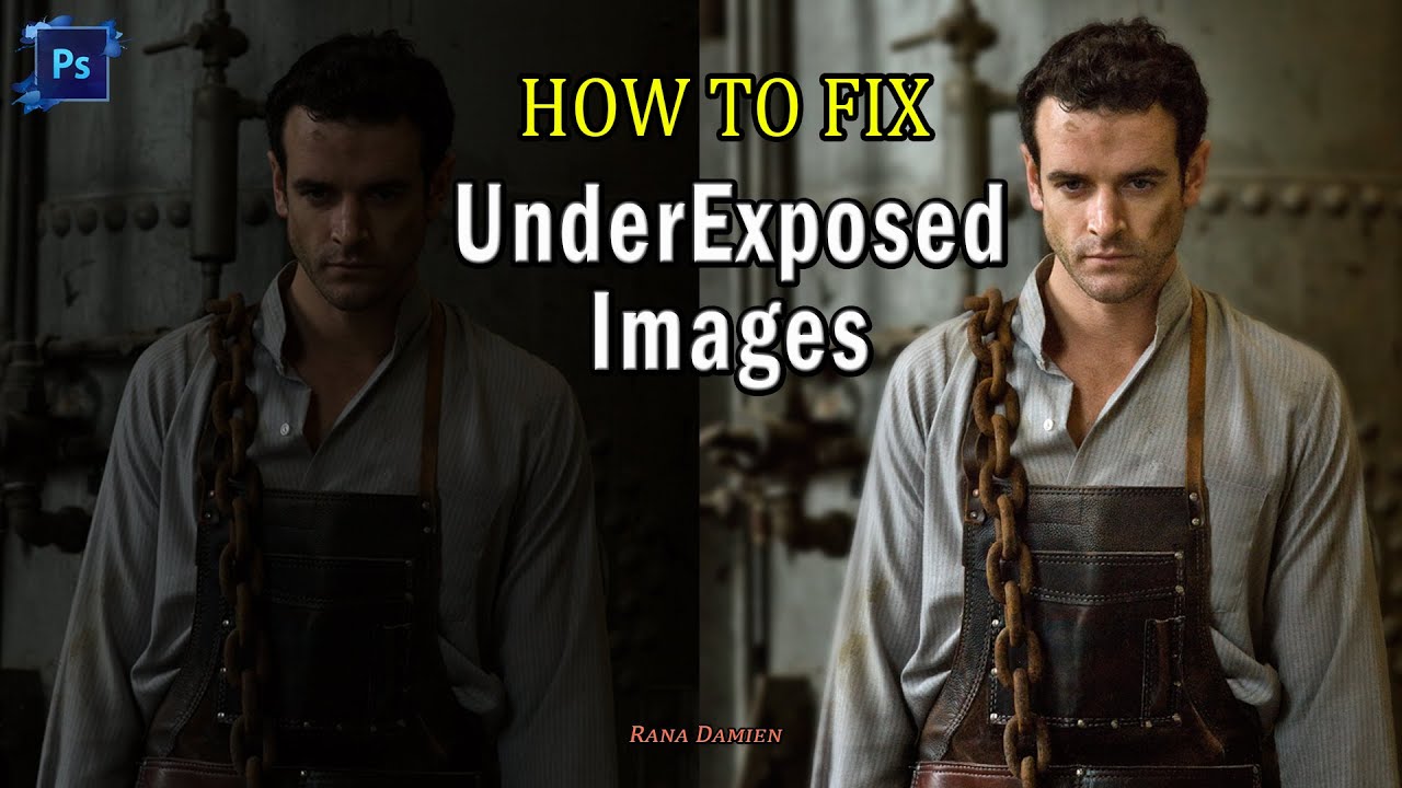 How to Fix Underexposed Images In Photoshop!