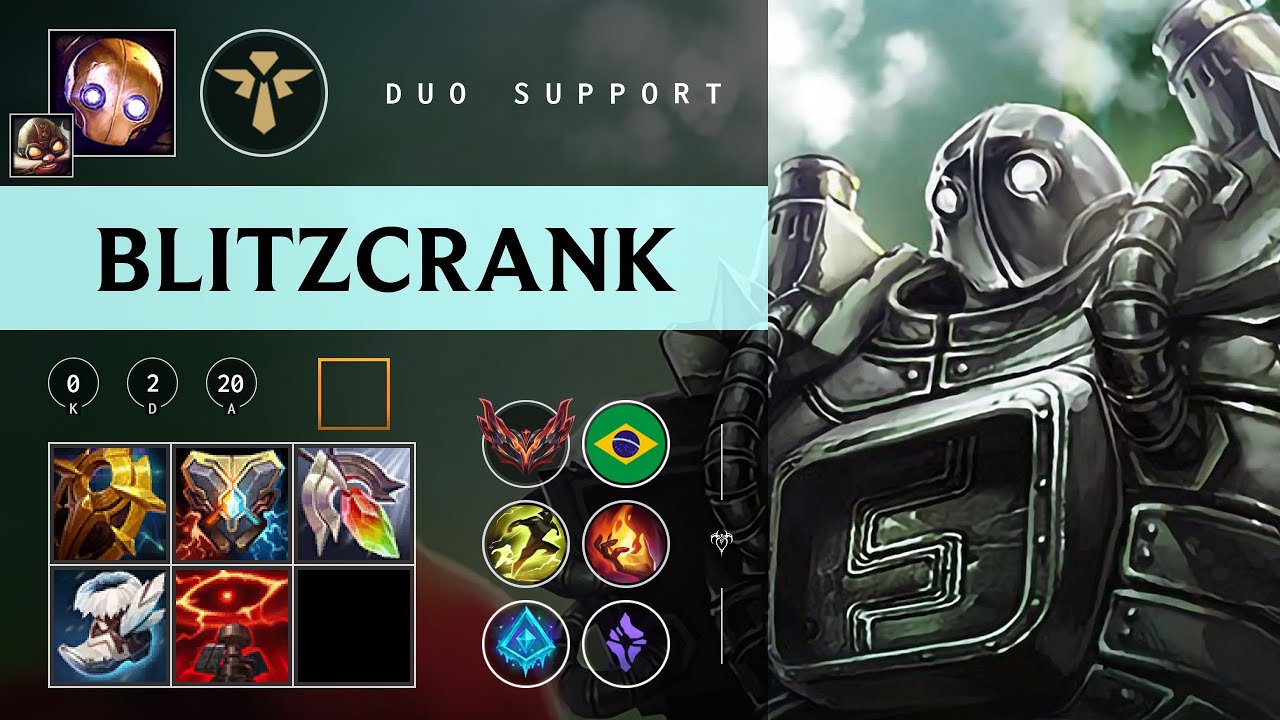Blitzcrank Support vs Tahm Kench - BR Grandmaster Patch 26.02