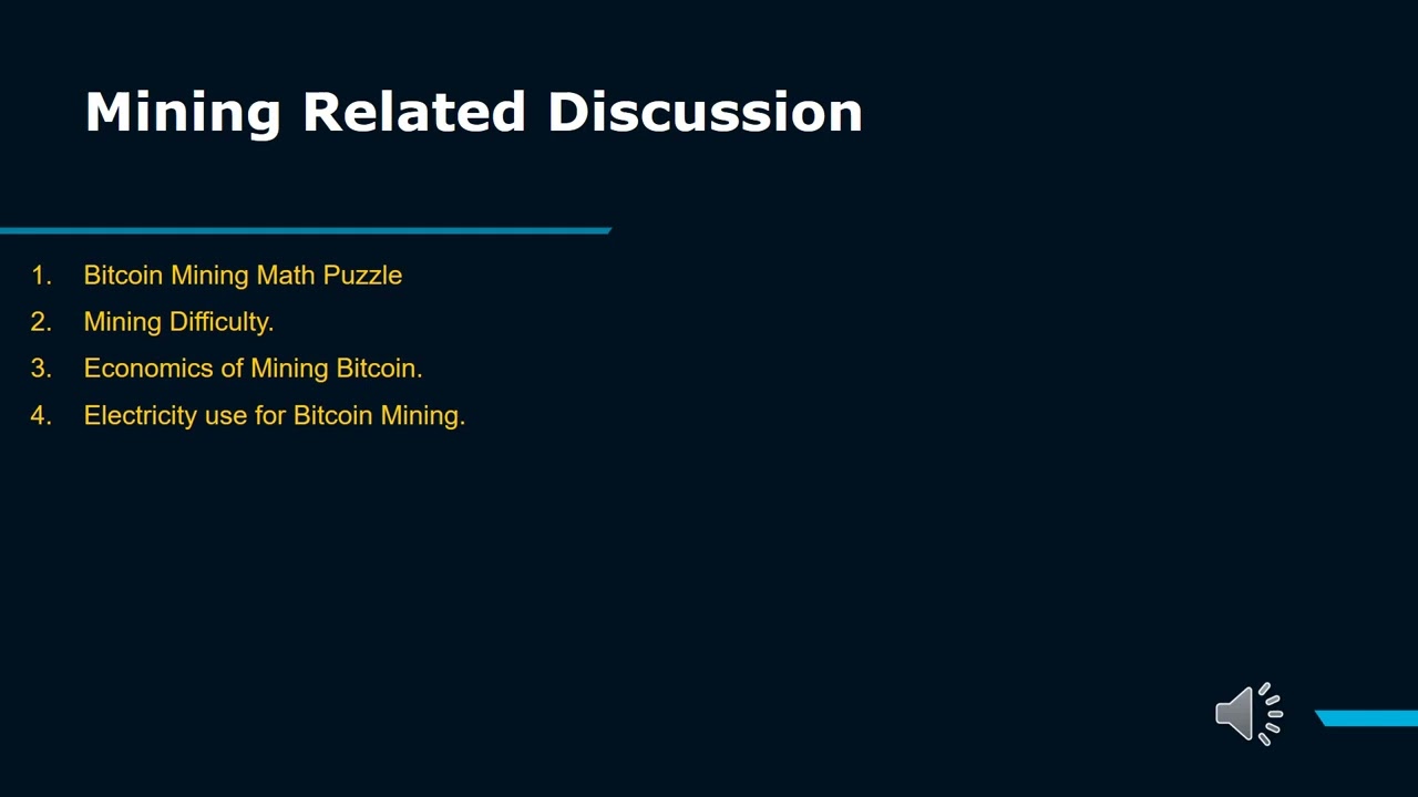 Bitcoin Technology Fundamentals   Tutorial 3 &ndash; Bitcoin Mining