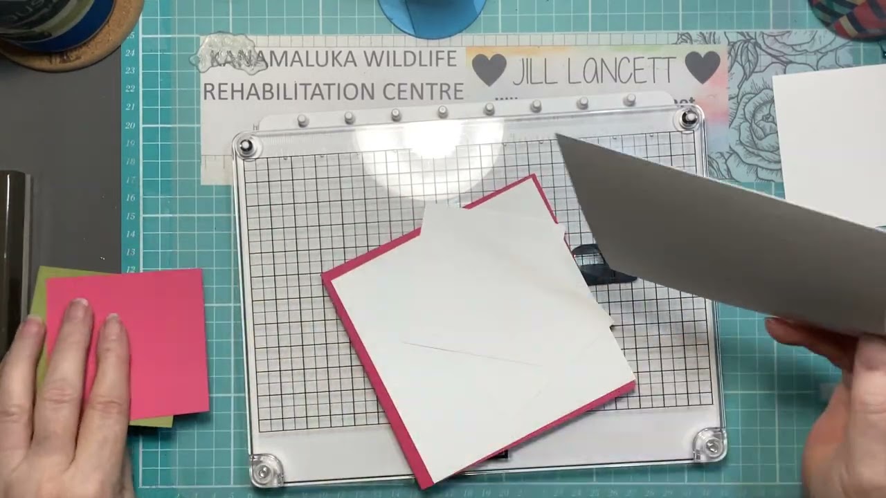 Простая открытка с венком, созданная с помощью нового позиционера Stampin’.