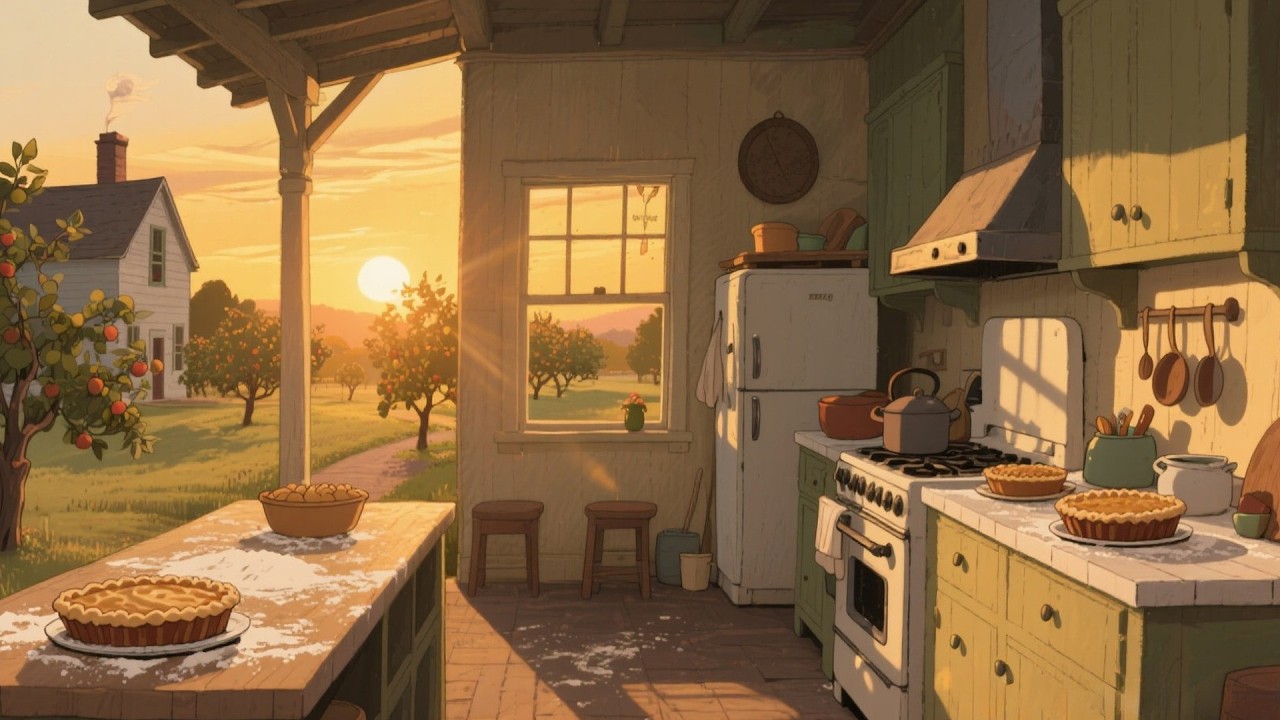 A Classic 1920s Garden-Side Kitchen — Another Room Where Nature and Warmth Meet