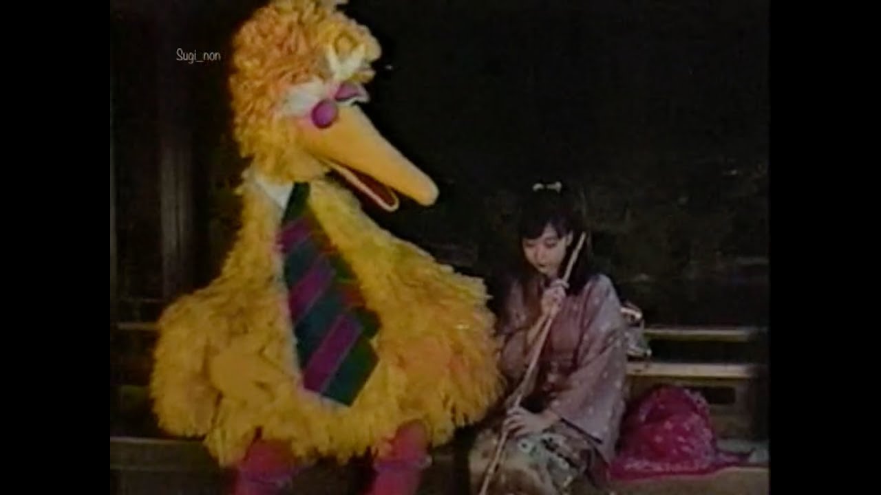 米CTW,NHK共同制作「ビッグバードがやってきた」(1988年放送録画断片)