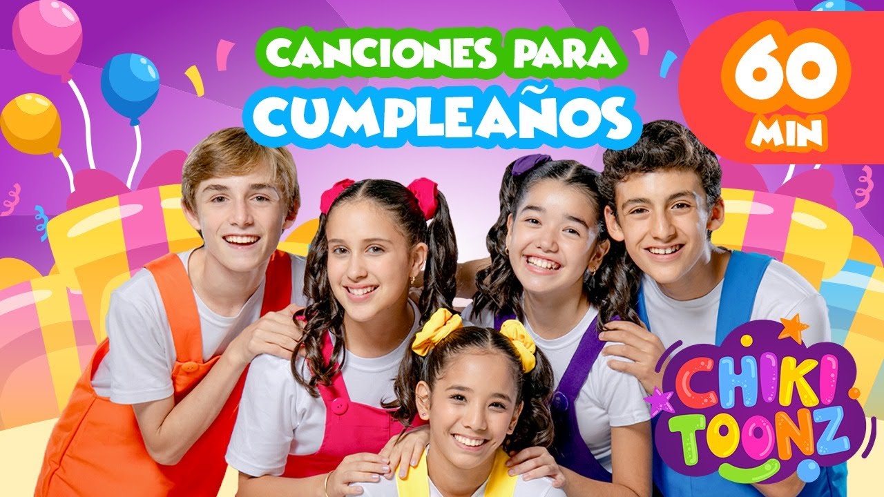 🥳Canciones de cumpleaños🎉 | Feliz cumpleaños | Vídeos de cumpleaños | Música para Niños
