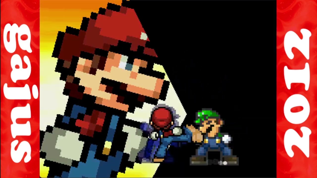 mugen; ai patched ssbb luigi vs ssbb mario