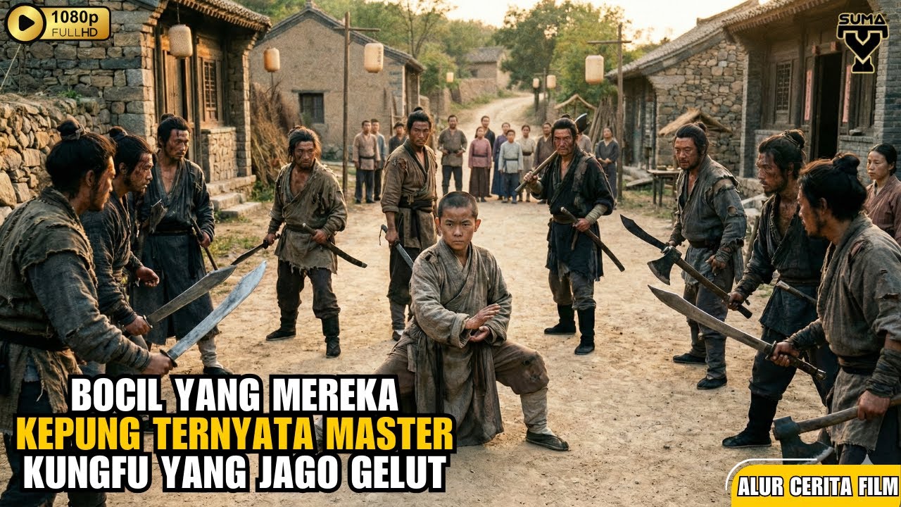 BOCIL YANG MEREKA KEPUNG TERNYATA MASTER KUNGFU YANG JAGO GELUT II ALUR FILM ACTION