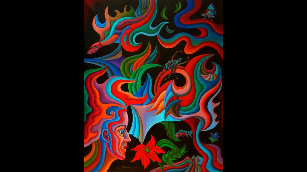 Synthesis Paintings and Drawings 2018-2019. Nina Tokhtaman Valetova.