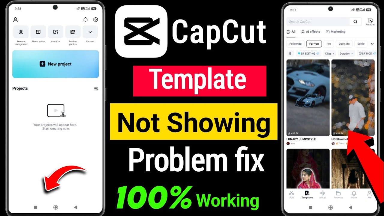 Capcut Template Not Showing 2026 | How To Fix Capcut Template Not Showing | Template Not Showing