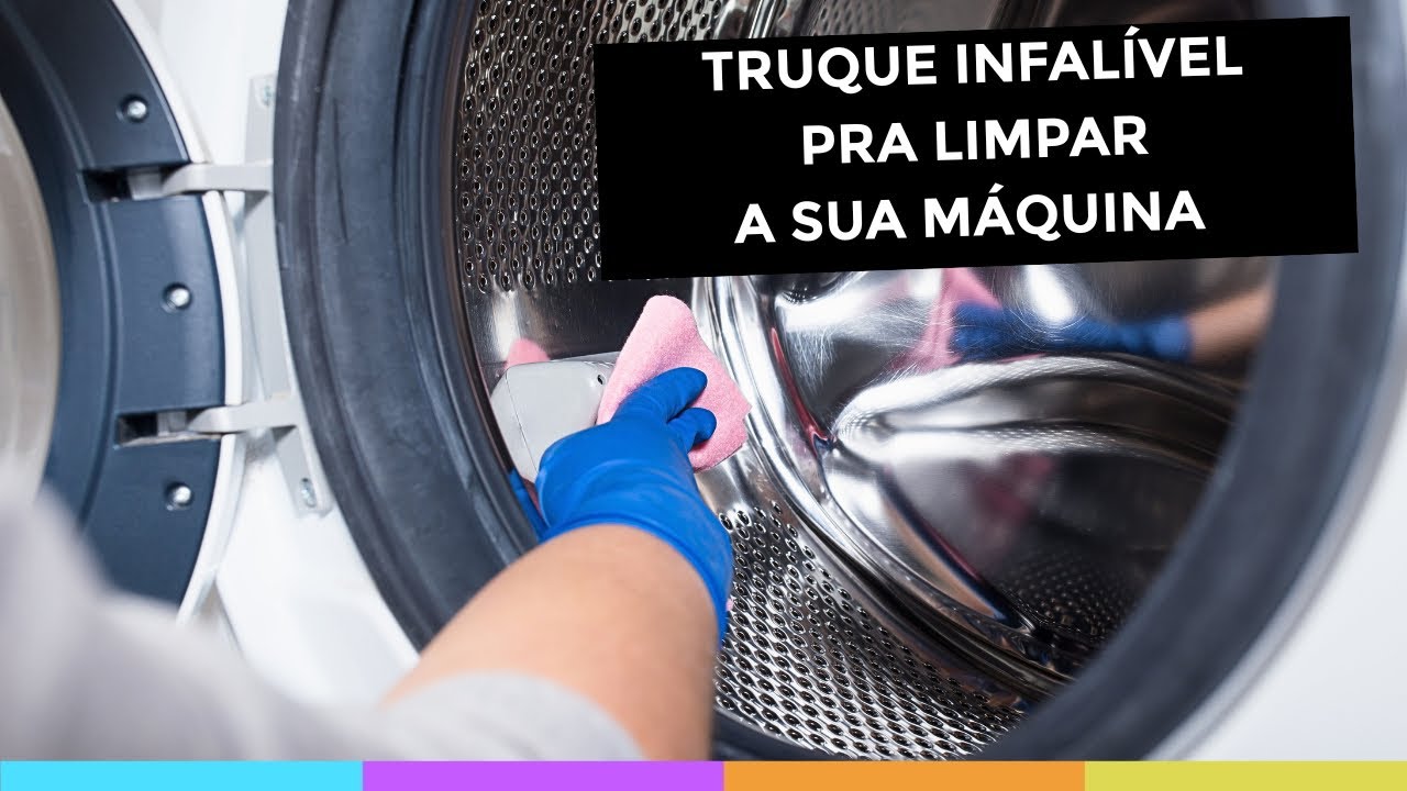 COMO LIMPAR A MÁQUINA DE LAVAR ROUPAS EM CASA – FÁCIL E EFICIENTE! Organize sem Frescuras 