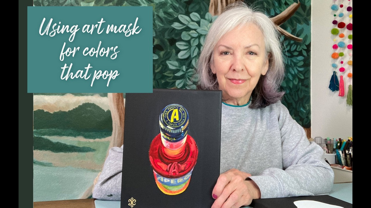 Using Art Mask for Vibrant Color in Your Paintings