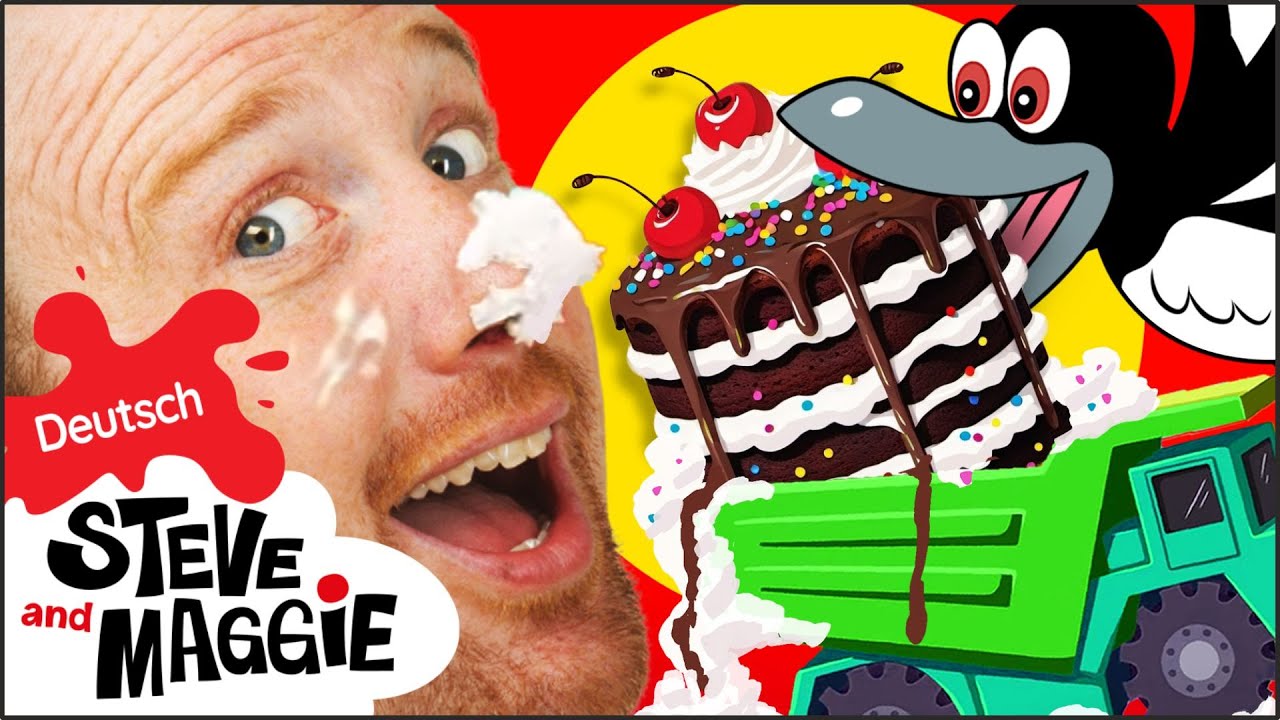 Schokoladen-&Uuml;berraschungsgeschichte f&uuml;r Kinder mit Steve and Maggie Deutsch