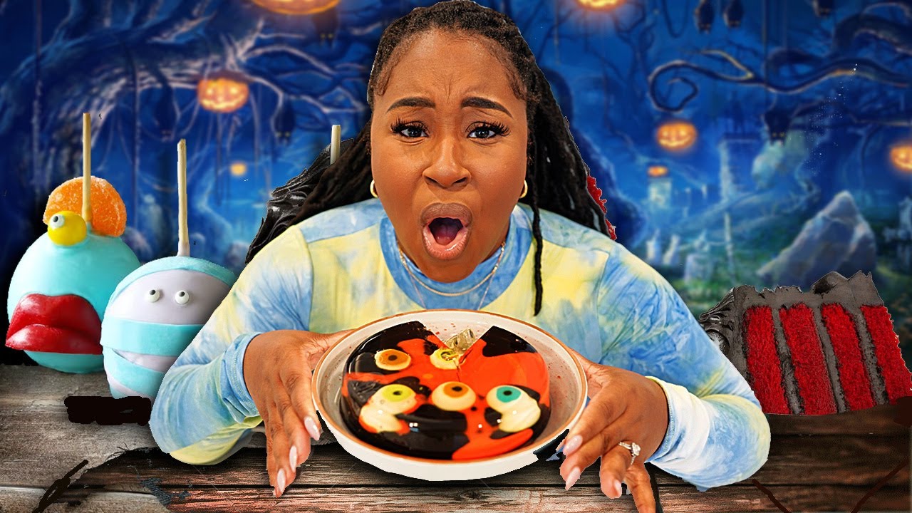 I TRIED CRAZY HALLOWEEN DESSERTS!
