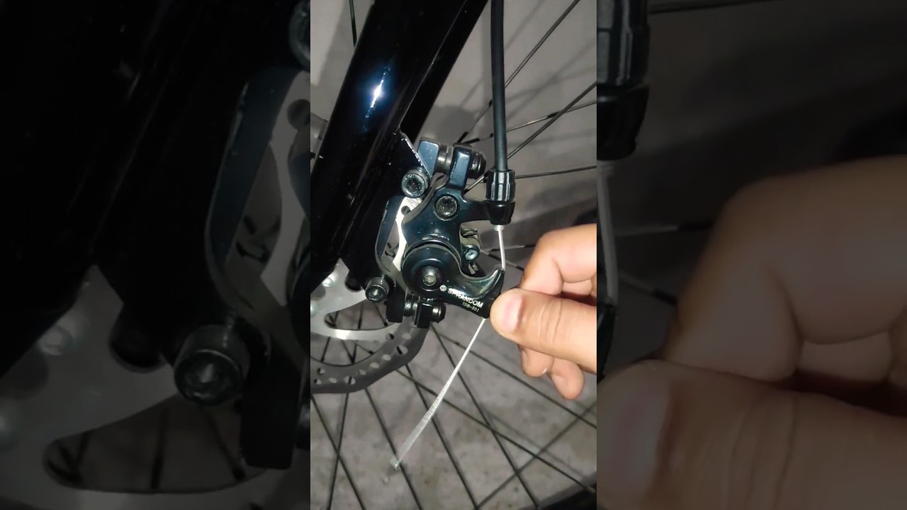How to repair disc brake 🔧 #shorts #discbrake #repair #cycle