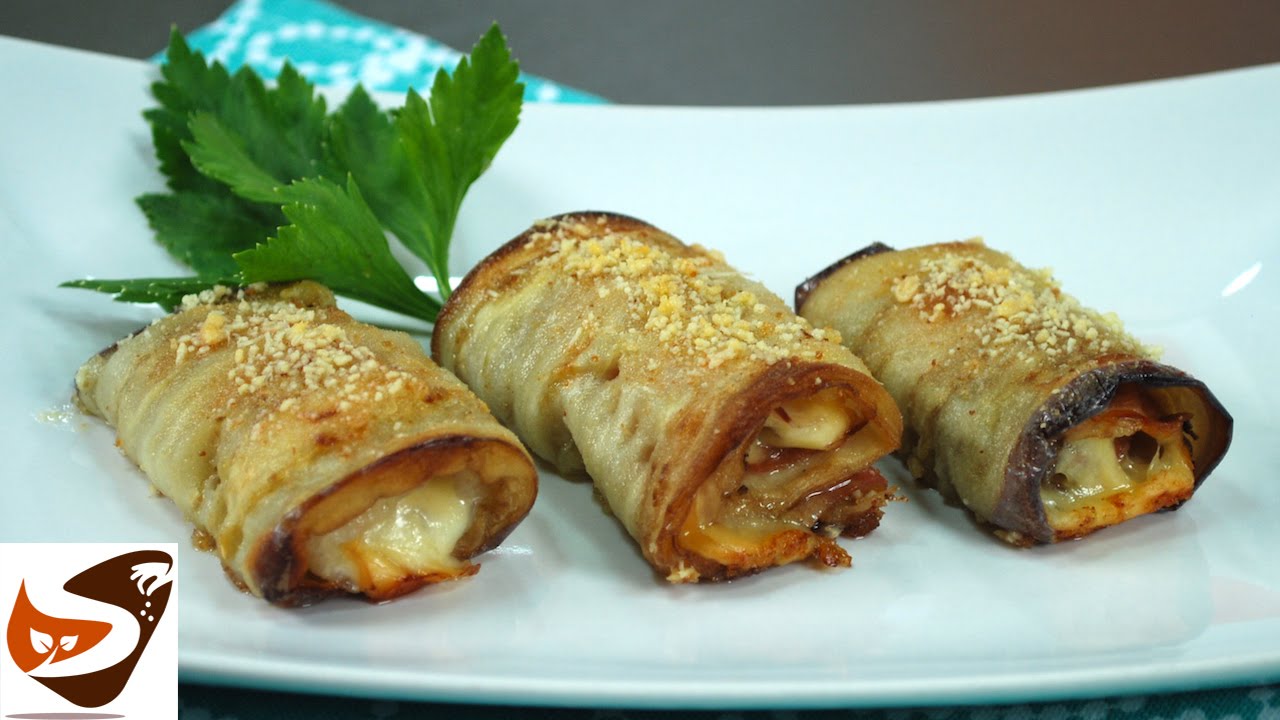 Involtini di melanzane al forno, semplicissimi e buonissimi! – Antipasti sfiziosi