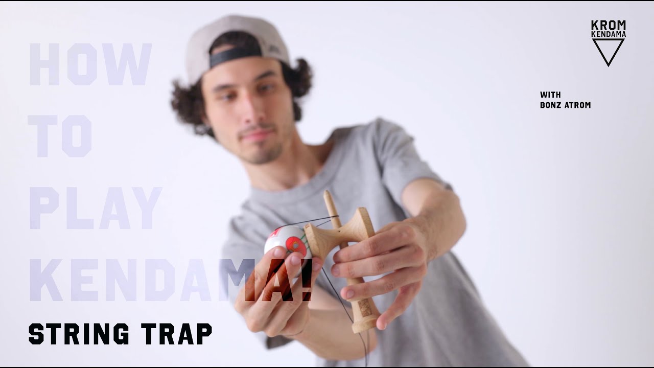 KROM &ldquo;HOW TO PLAY KENDAMA!&rdquo; 🪤 STRING TRAP! 🪤