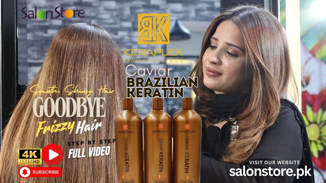 BK Keraplex Caviar Keratin Treatment | Step by Step | Salon Store