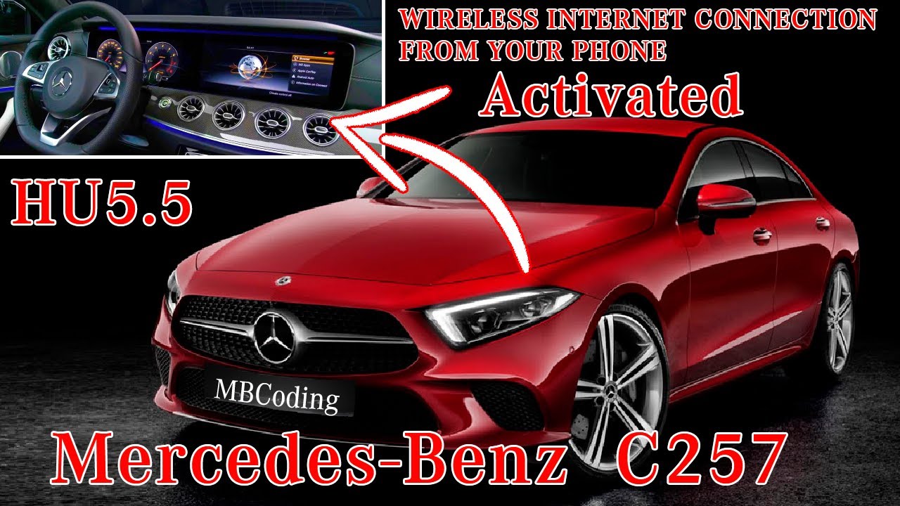 Mercedes Benz Comand Online NTG 5.5 активация функции поддержки интернет через телефон! Open Port 2.