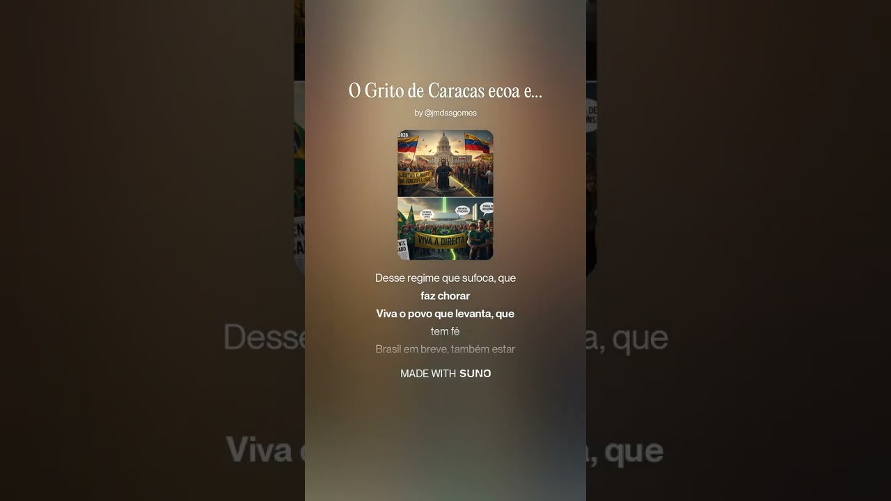O Grito de Caracas ecoa em Brasília-Samba Enredo