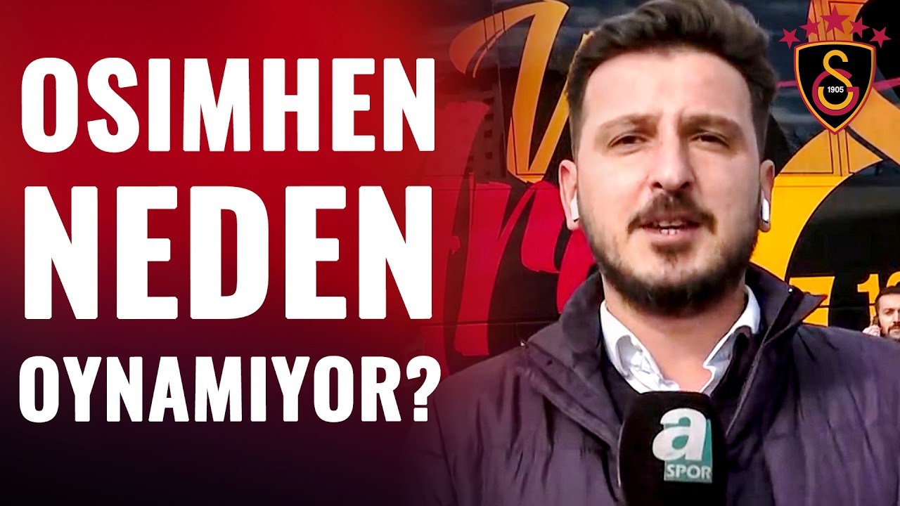 Galatasaray'da Victor Osimhen Neden Kadroya Alınmadı? Emre'dan Flaş Sözler!