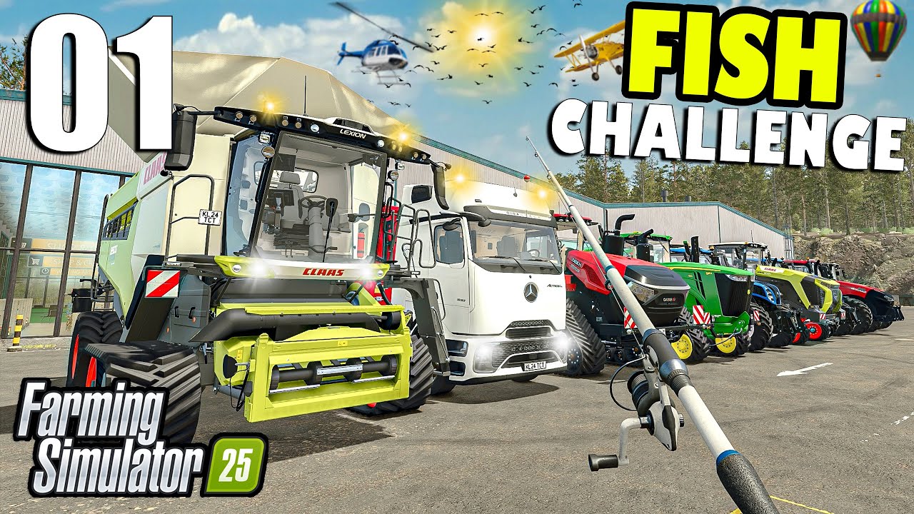 Can YOU Become a MILLIONAIRE in FS25? - Highlands Fishing | Farming Simulator 25