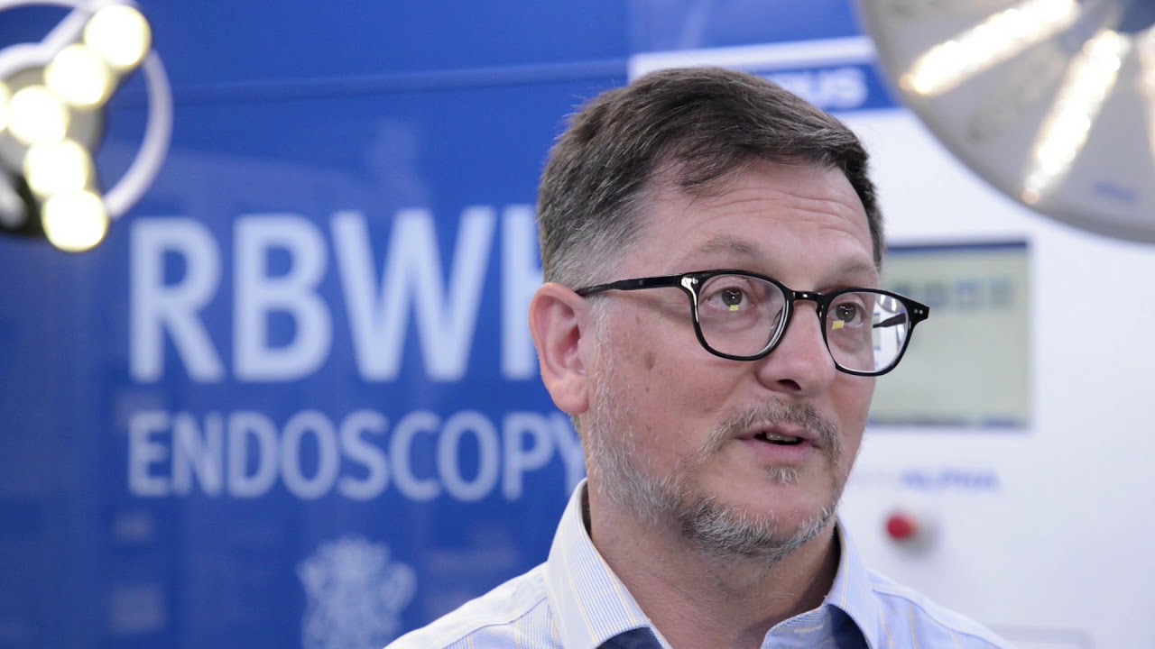 Dr Mark Appleyard talks about the new endoscopy rooms at the Royal Brisbane and Women's Hospital