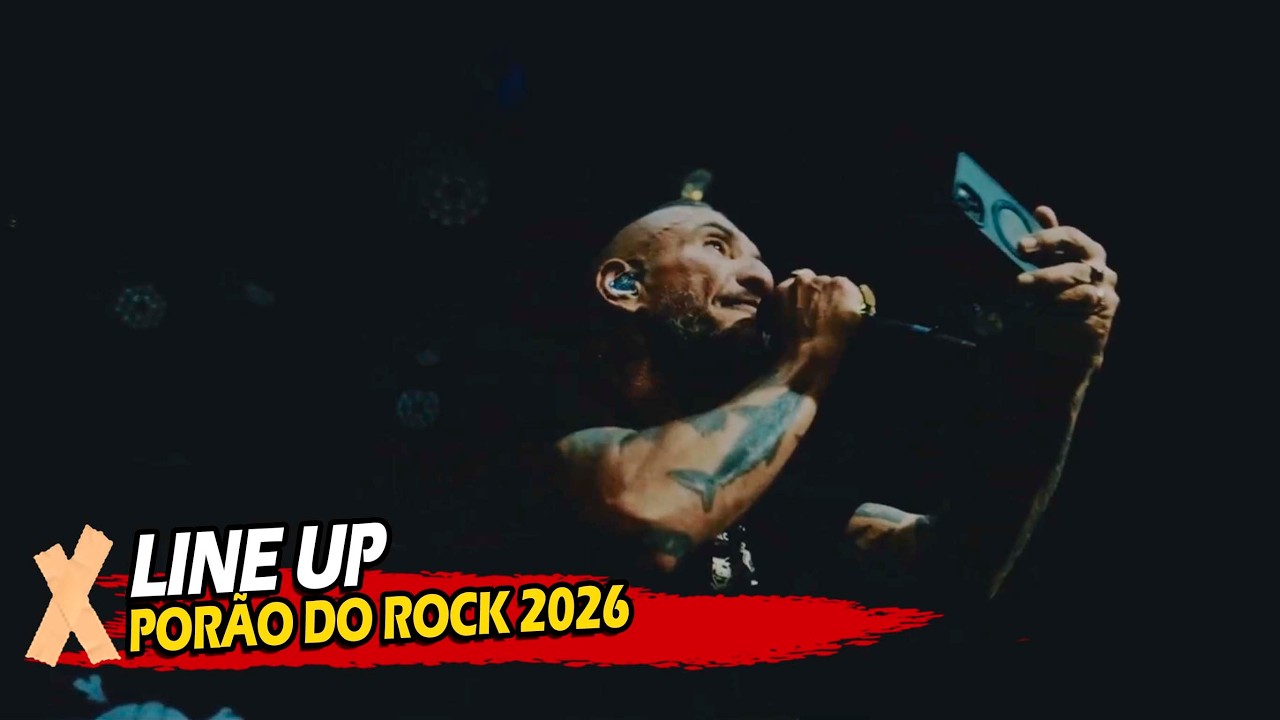 O LINE-UP DO PORÃO DO ROCK 2026 TÁ INSANO! 😱 (Angra, Rodox e +)