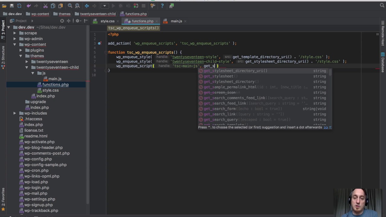 How to enqueue jQuery and your own Javascript correctly in WordPress