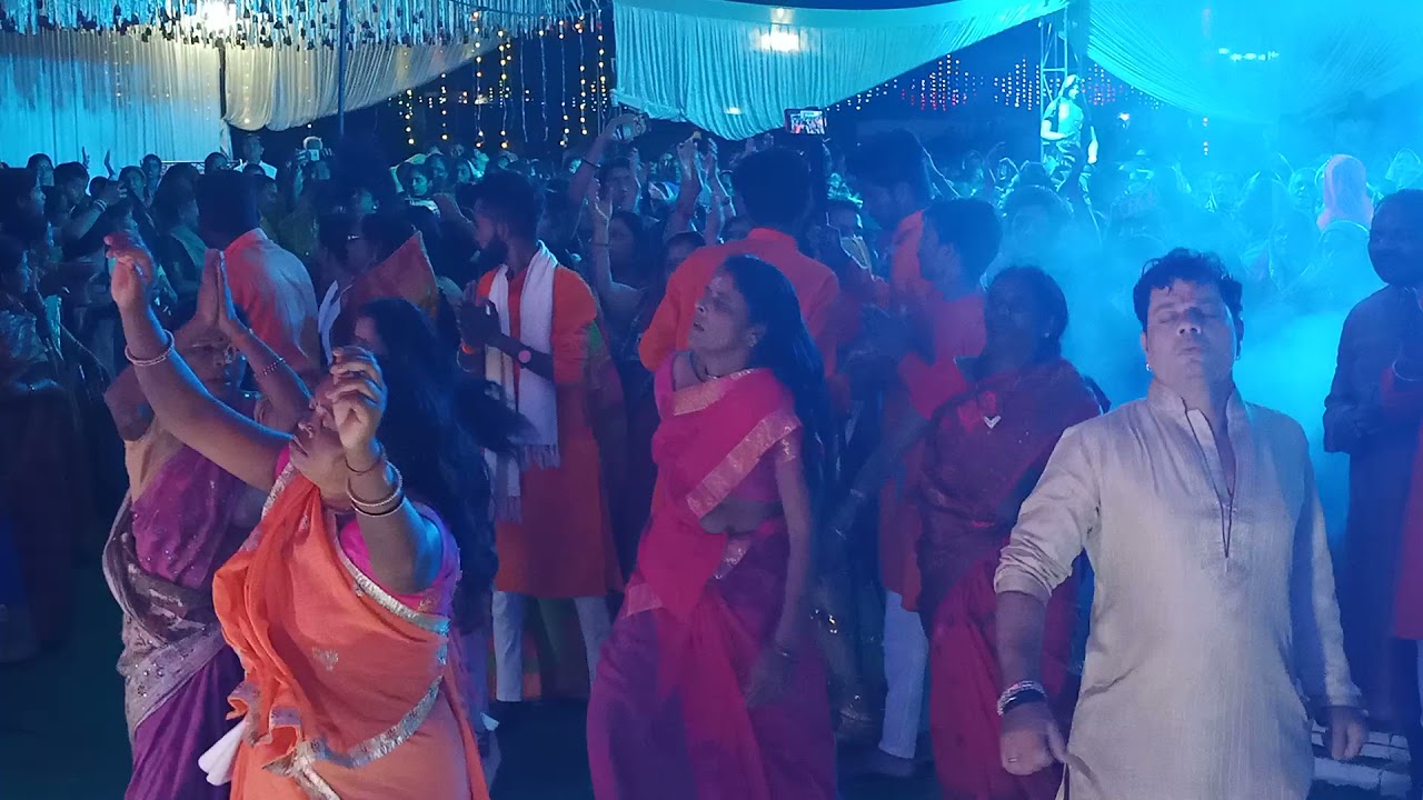 मां महाकाली समिति वार्ड नं 6 प्रताप नगर में विराजी महाकाली देवी की खप्पर आरती