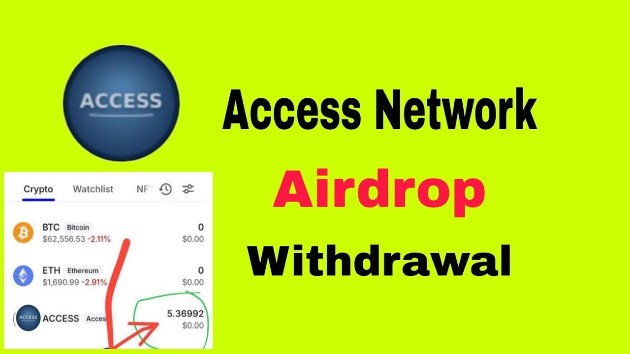 Access Network Mining Airdrop Withdrawal Proof  No Kyc Verification 
