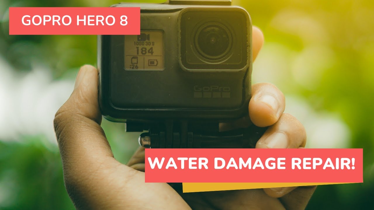 How to Fix Water Damage On The GoPro 8