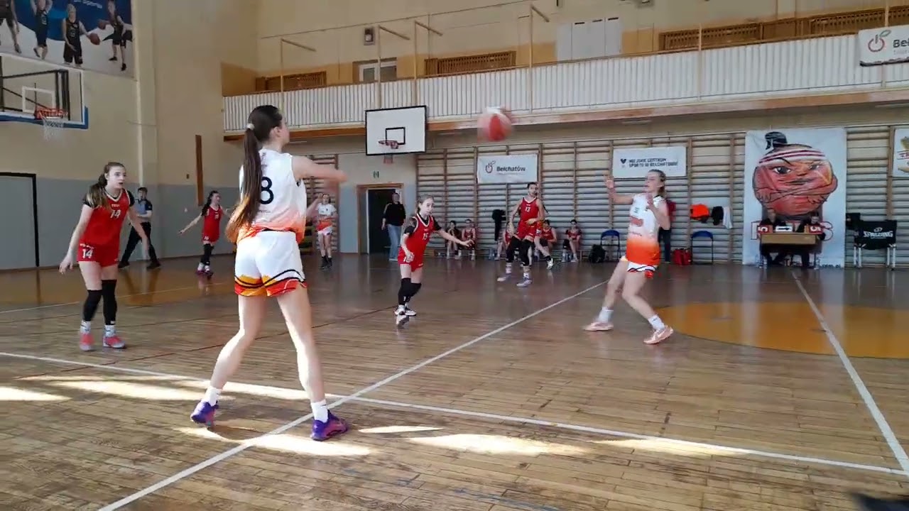 MUKS Bełchatów - Widzwe Łódź u15k III kwarta 1.03.2026