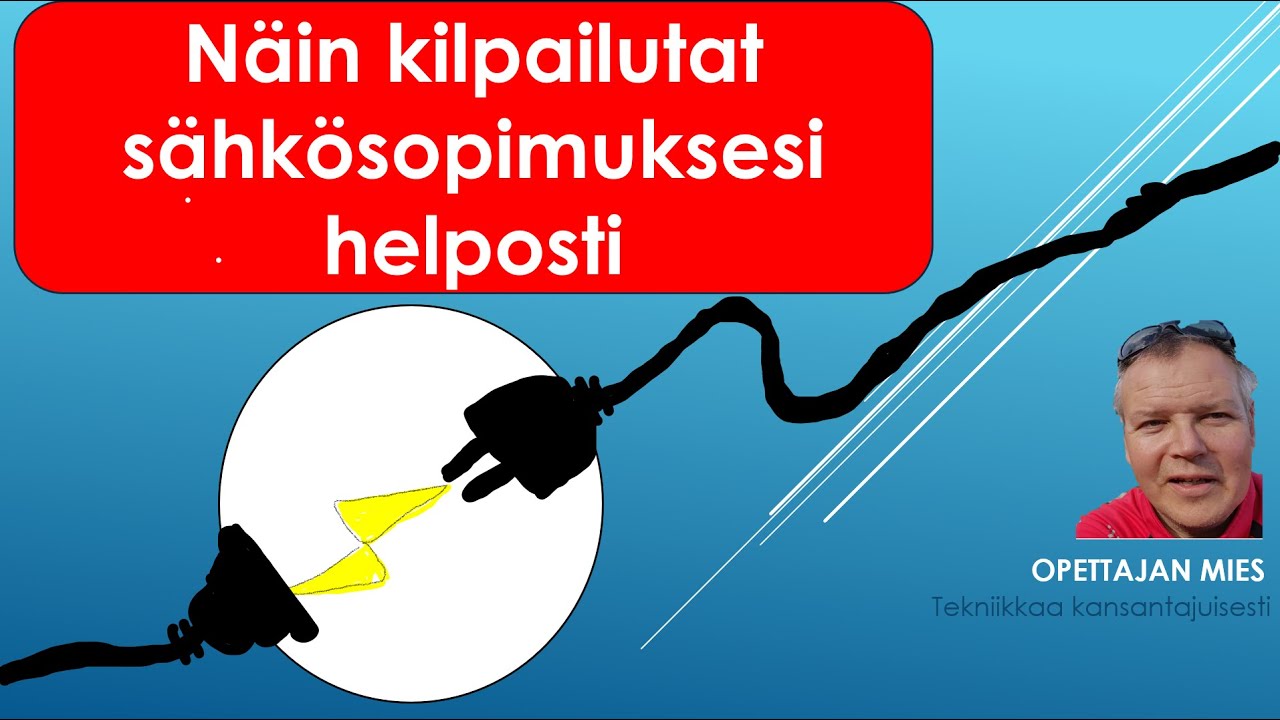 Näin kilpailutat sähkösi helposti sahkonhinta.fi-palvelussa