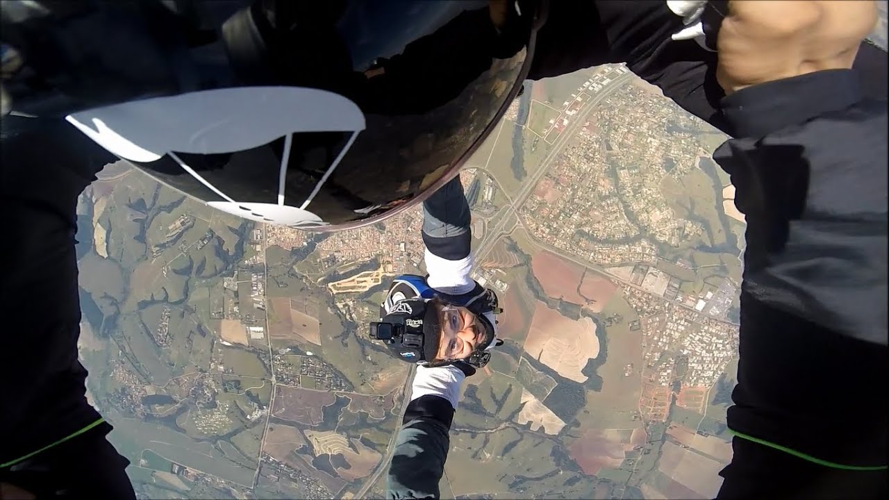 GoPro - Salto 3 way - Hibrido - Paraquedismo - Fernando Conti(Track), Italo e Gustavo